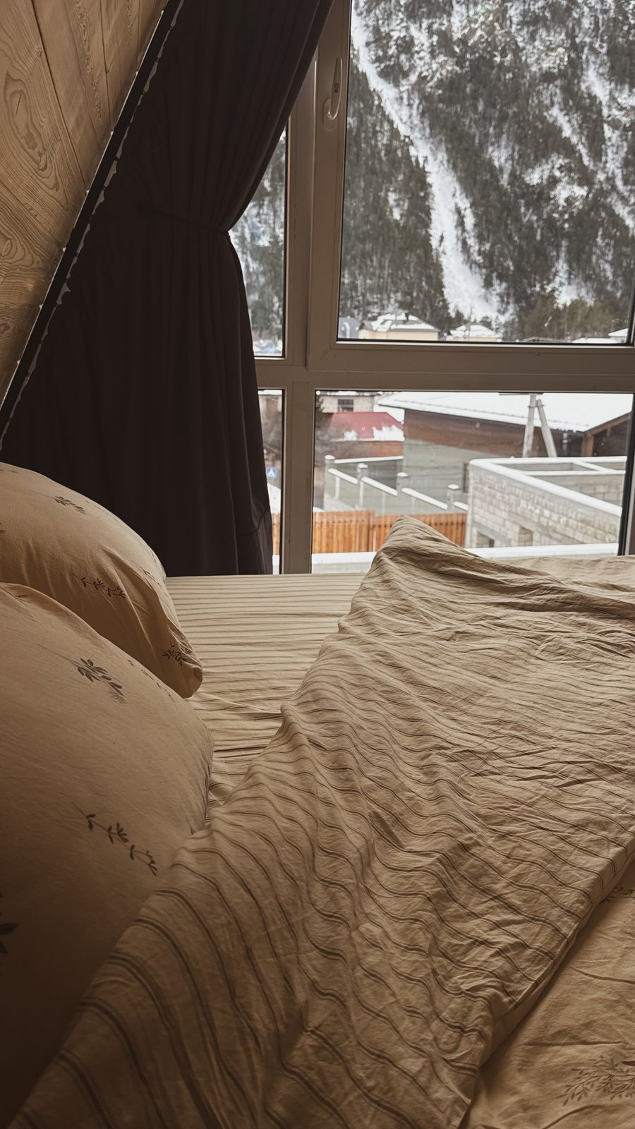 Спальня-антресоль A-frame
